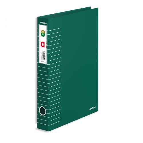 Pasta Arquivo Cor Riscas Ambar L/E Din Verde - 80PM - 40 mm , Ambar , 101601430013 , 5601199174913